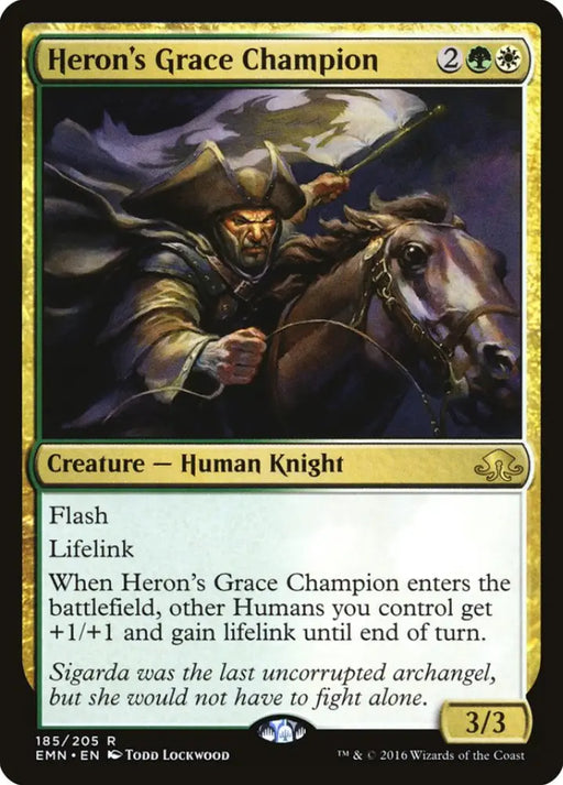 Heron’s Grace Champion [Eldritch Moon] - MTG Single