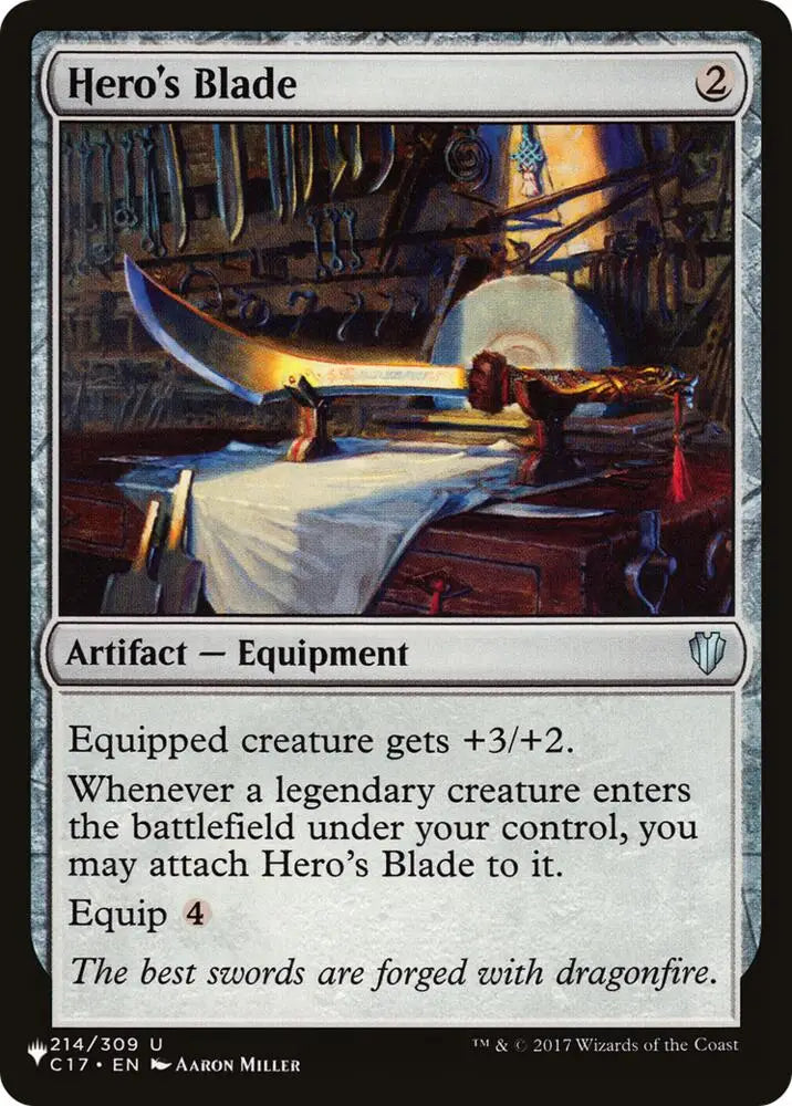 Hero's Blade (214) [The List]
