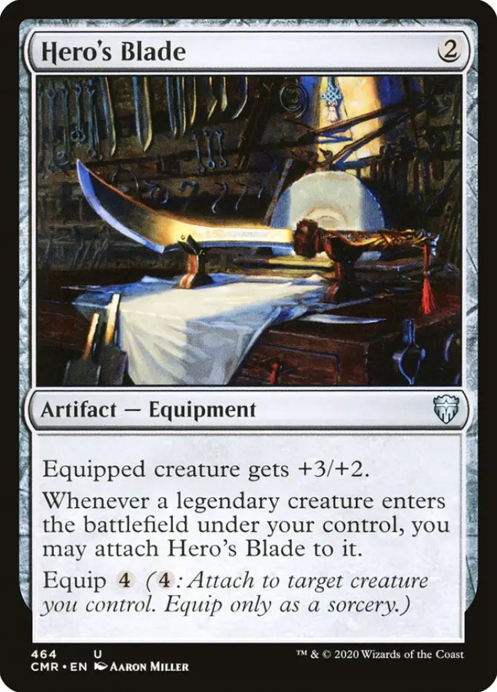 Hero’s Blade (464) [Commander Legends] - MTG Single
