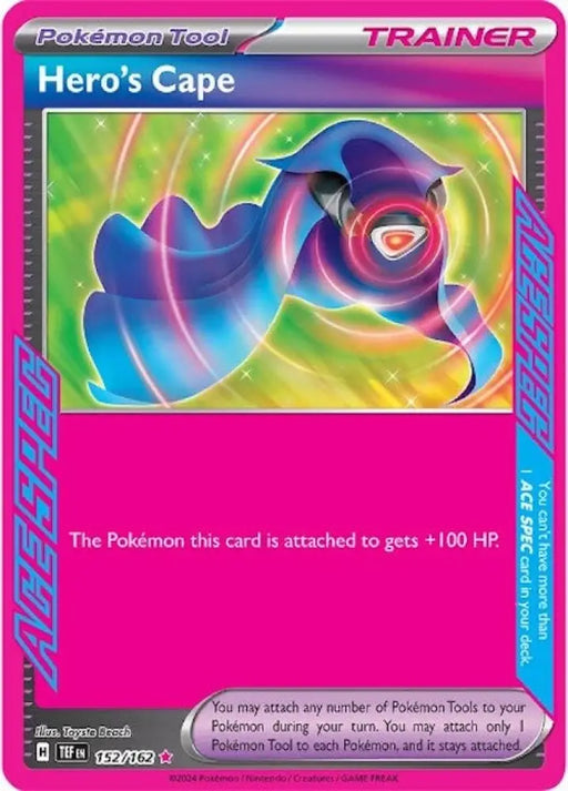Hero’s Cape (152/162) [Scarlet & Violet: Temporal Forces] - Pokemon Single