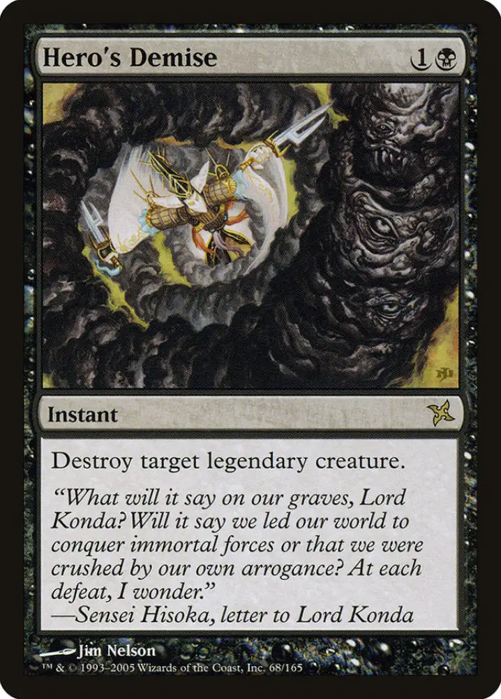 Hero’s Demise [Betrayers of Kamigawa] - MTG Single