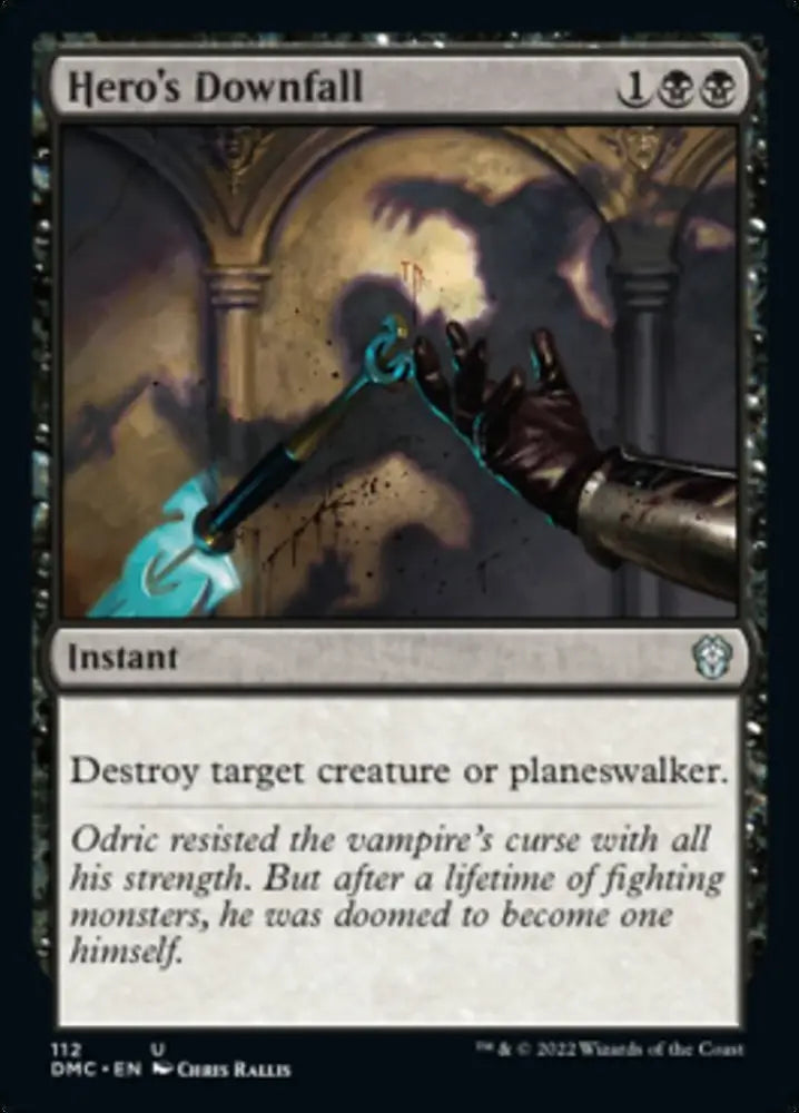 Hero’s Downfall [Dominaria United Commander] - MTG Single