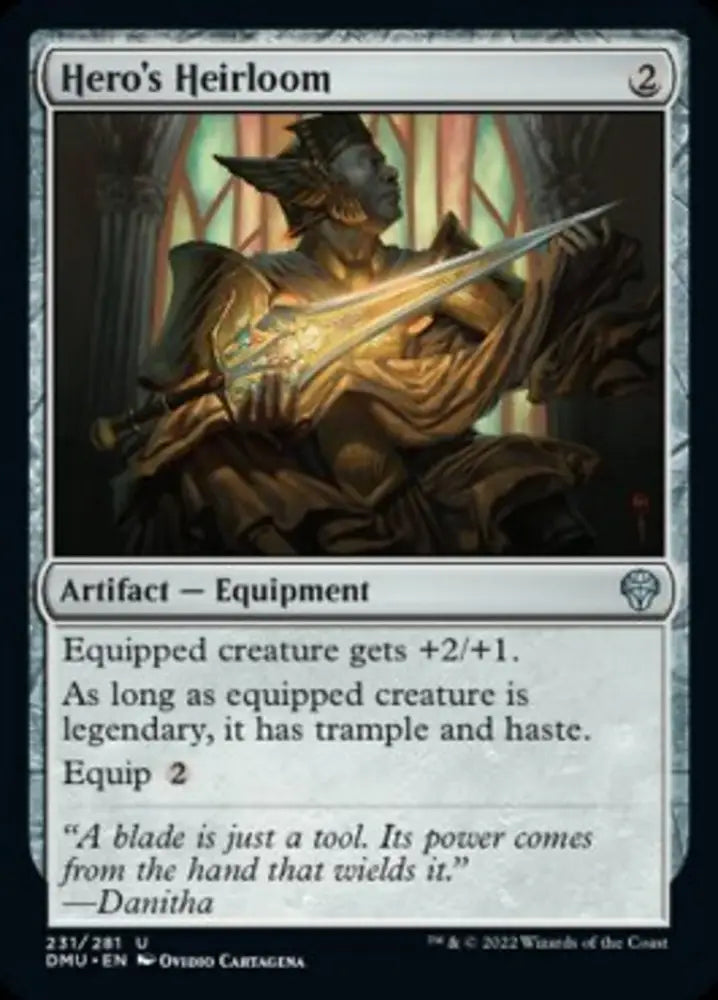 Hero’s Heirloom [Dominaria United] - MTG Single