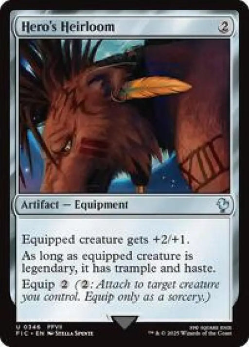 Hero's Heirloom (Surge Foil) (346) [Final Fantasy Commander]