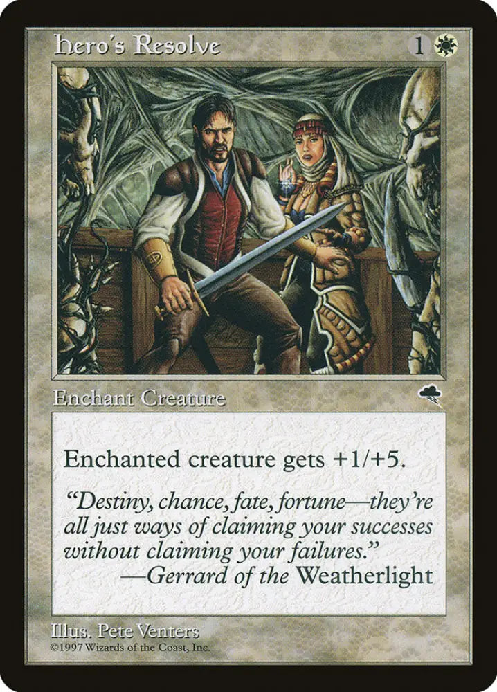 Hero’s Resolve [Tempest] - MTG Single