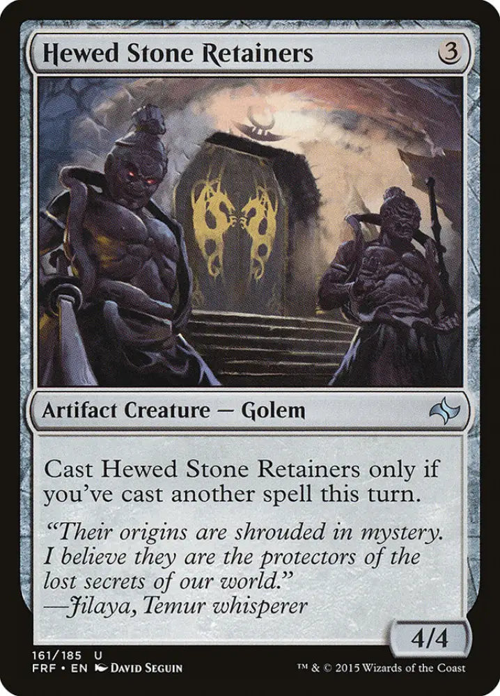 Hewed Stone Retainers [Fate Reforged] - MTG Single