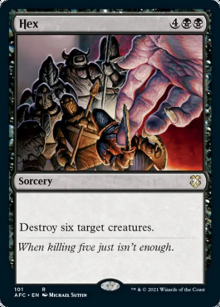 Hex [Dungeons & Dragons: Adventures in the Forgotten Realms Commander] - MTG Single
