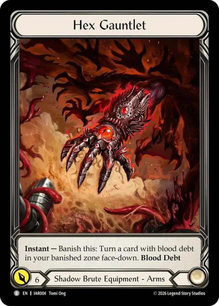 Hex Gauntlet (Extended Art) (IAR004) [Usurp the Shadow Throne]