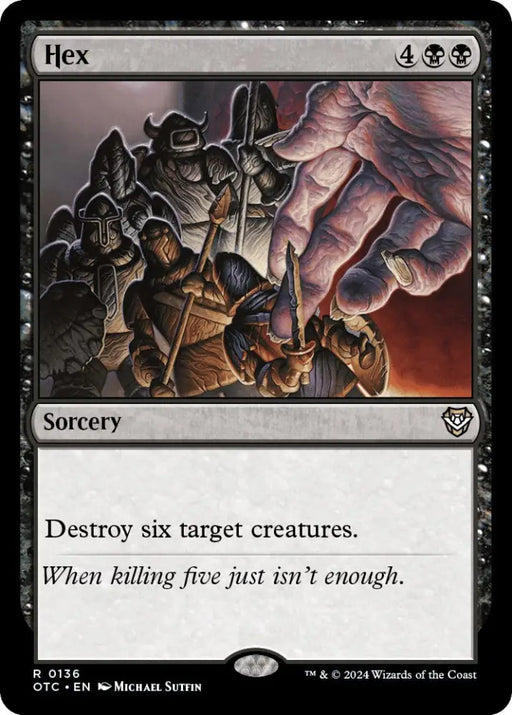 Hex [Outlaws of Thunder Junction Commander] - MTG Single