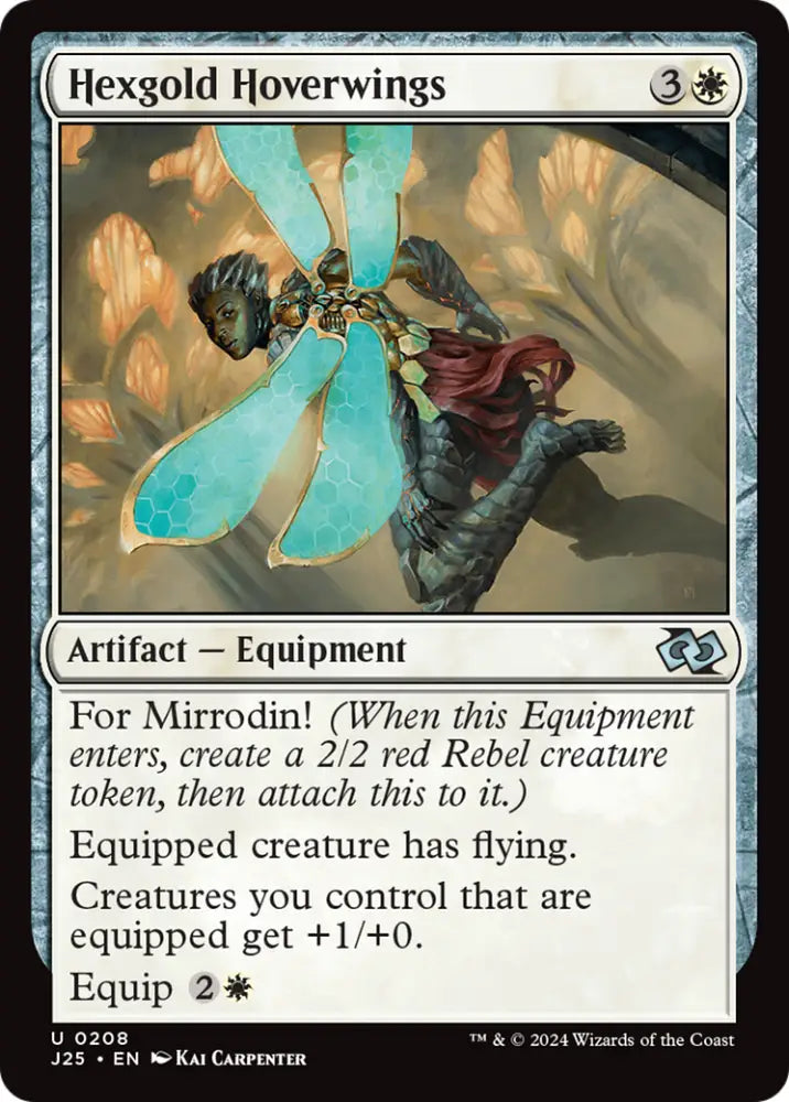 Hexgold Hoverwings [Foundations Jumpstart] - MTG Single