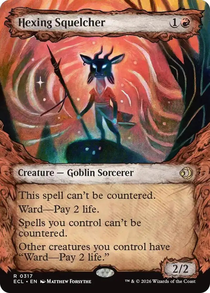 Hexing Squelcher (Showcase) (317) [Lorwyn Eclipsed]