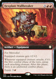 Hexplate Wallbreaker (Extended Art) [Phyrexia: All Will Be One Commander] - MTG Single