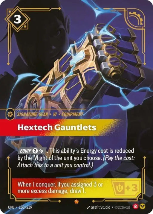 Hextech Gauntlets (188/219) [Unleashed]