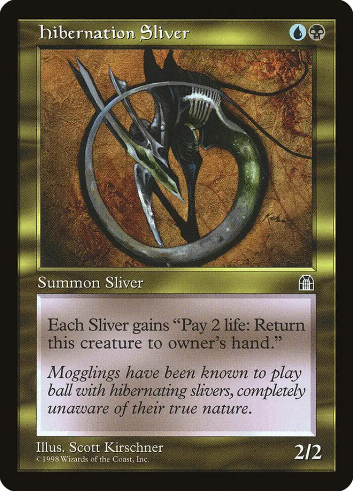 Hibernation Sliver [Stronghold] - MTG Single