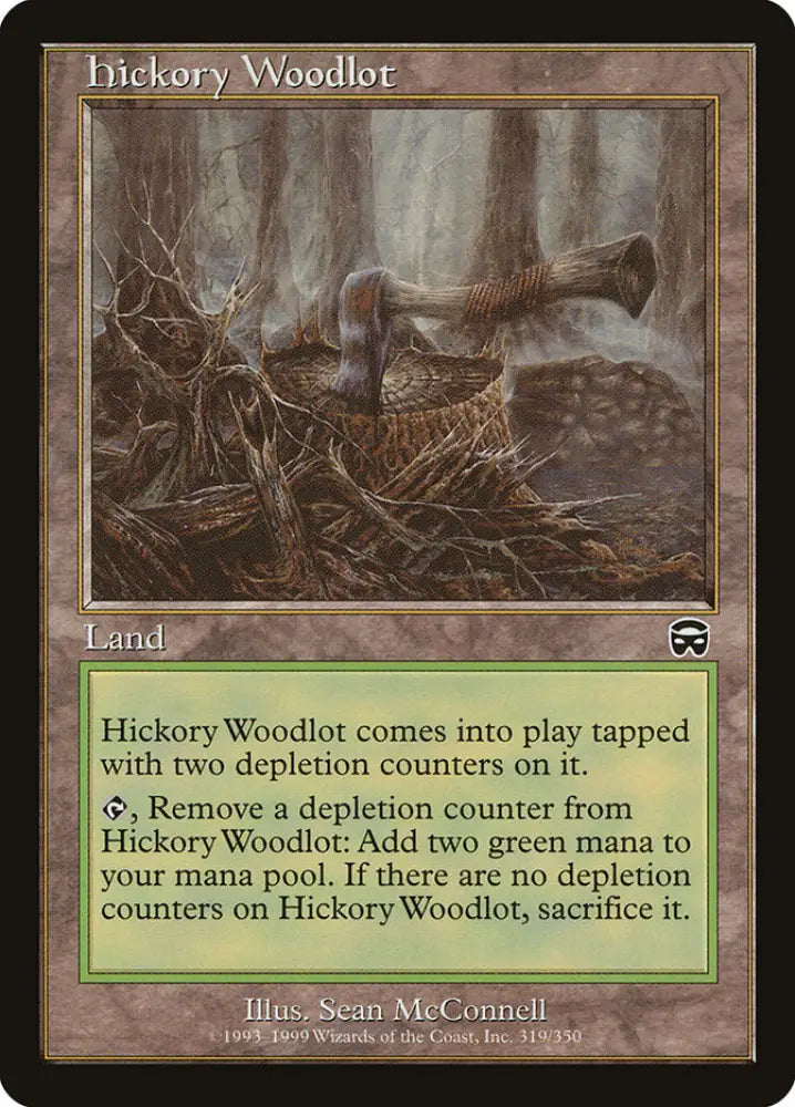 Hickory Woodlot [Mercadian Masques] - MTG Single