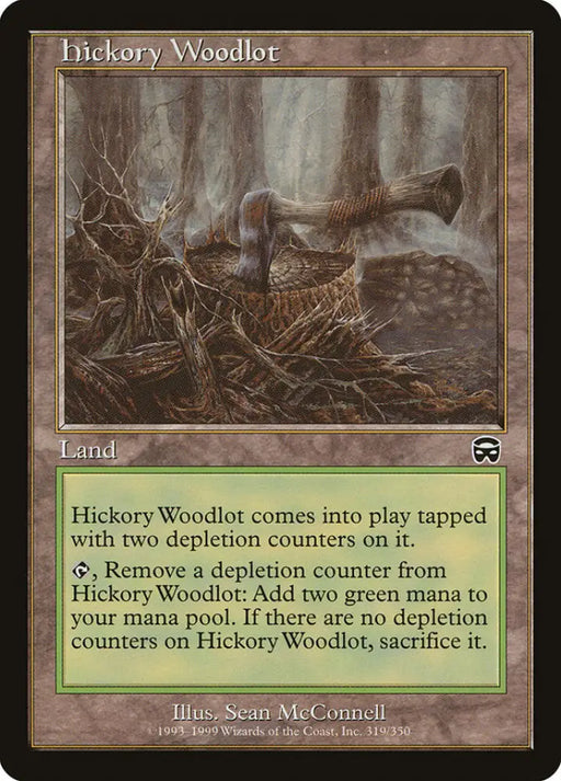 Hickory Woodlot [Mercadian Masques] - MTG Single