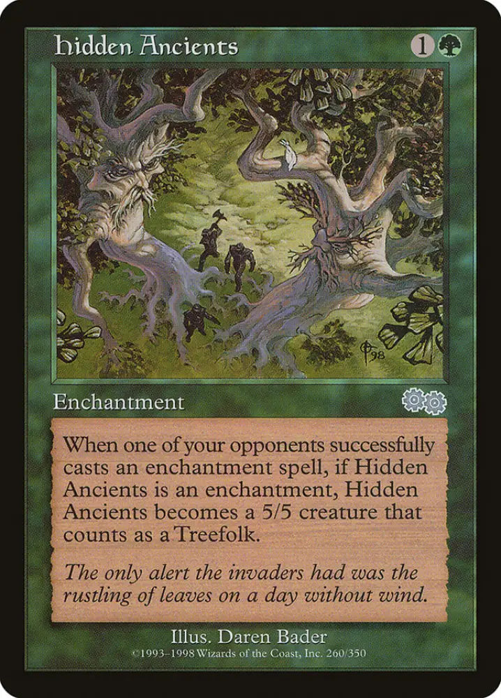 Hidden Ancients [Urza’s Saga] - MTG Single