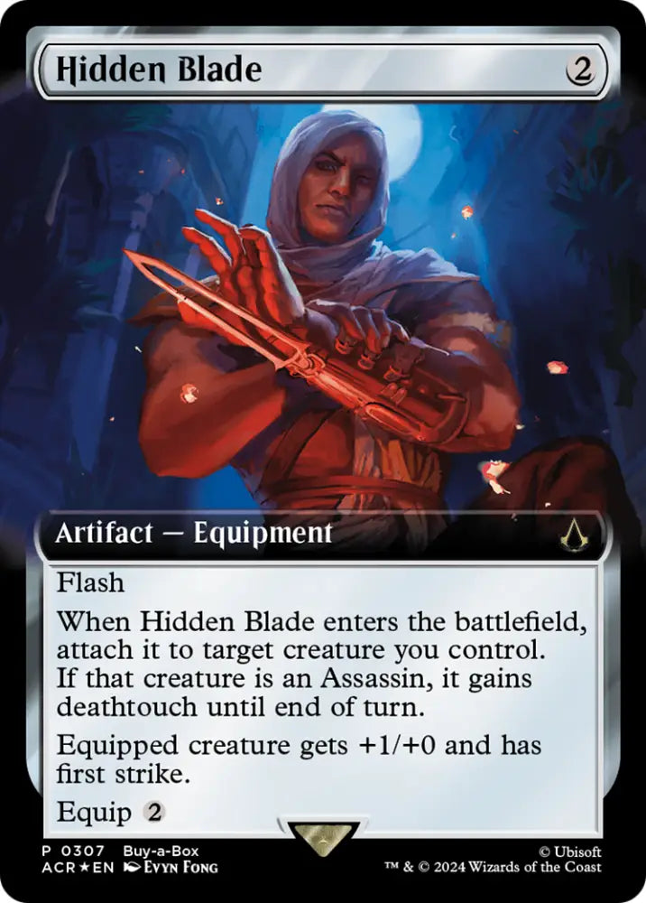 Hidden Blade (Extended Art) (Buy-a-box-promo)[Assassin’s Creed Promos] - MTG Single