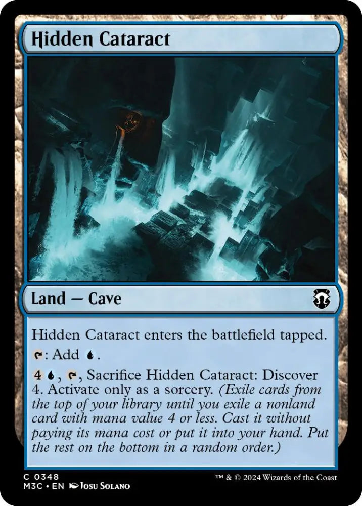Hidden Cataract [Modern Horizons 3 Commander] - MTG Single