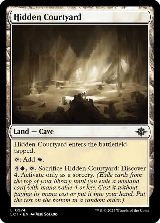 Hidden Courtyard [The Lost Caverns of Ixalan] - MTG Single