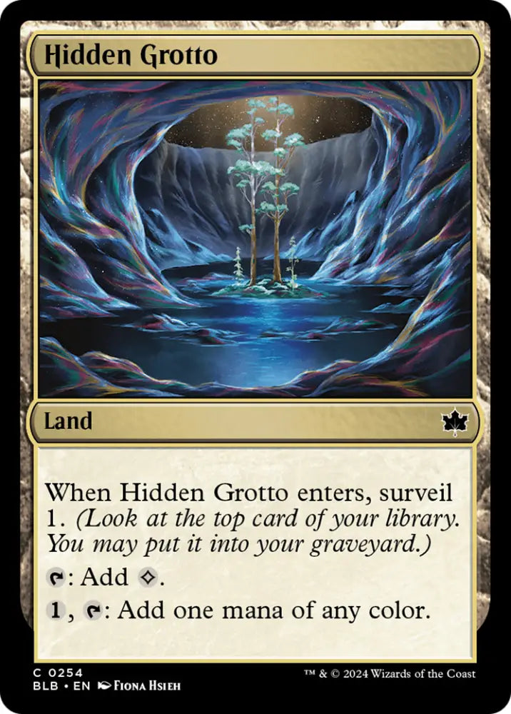 Hidden Grotto [Bloomburrow] - MTG Single