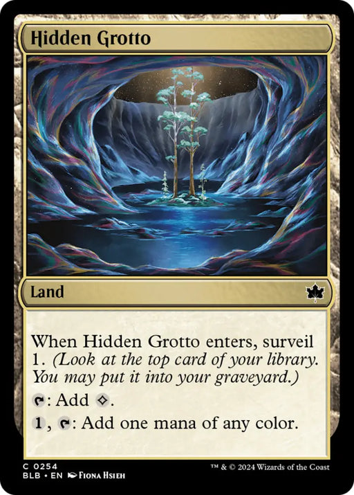 Hidden Grotto [Bloomburrow] - MTG Single