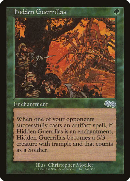 Hidden Guerrillas [Urza’s Saga] - MTG Single