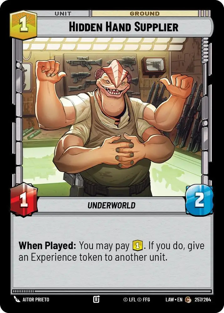 Hidden Hand Supplier (257/264) [A Lawless Time]