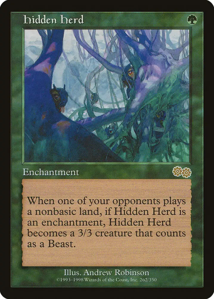 Hidden Herd [Urza’s Saga] - MTG Single