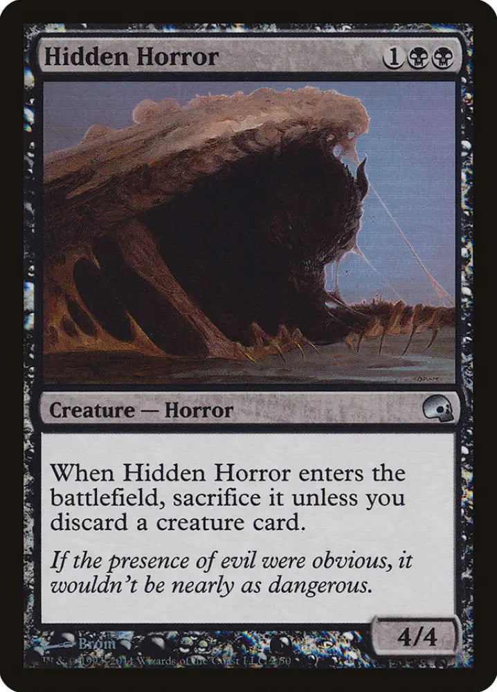 Hidden Horror [Premium Deck Series: Graveborn] - MTG Single