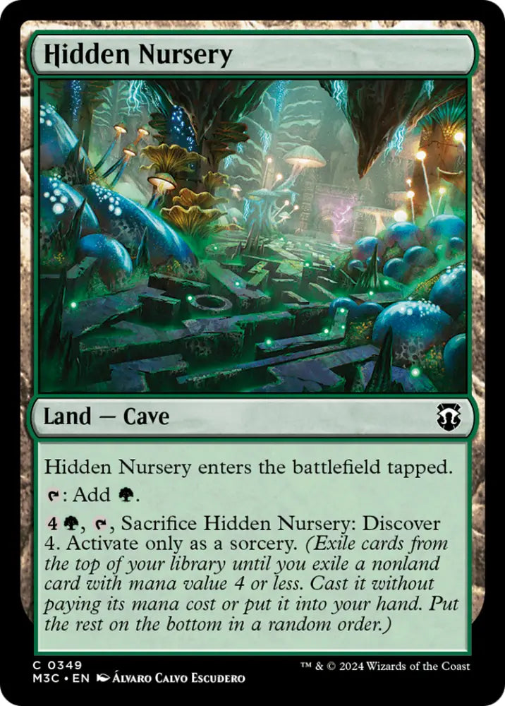 Hidden Nursery (Ripple Foil) [Modern Horizons 3 Commander] - MTG Single