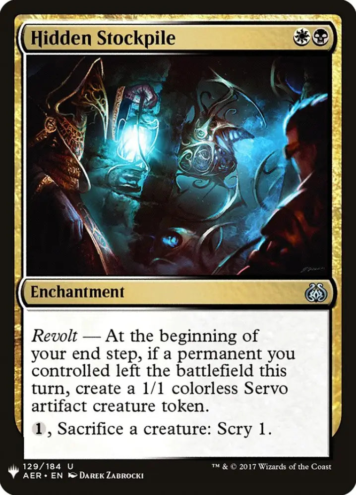 Hidden Stockpile [Mystery Booster] - MTG Single
