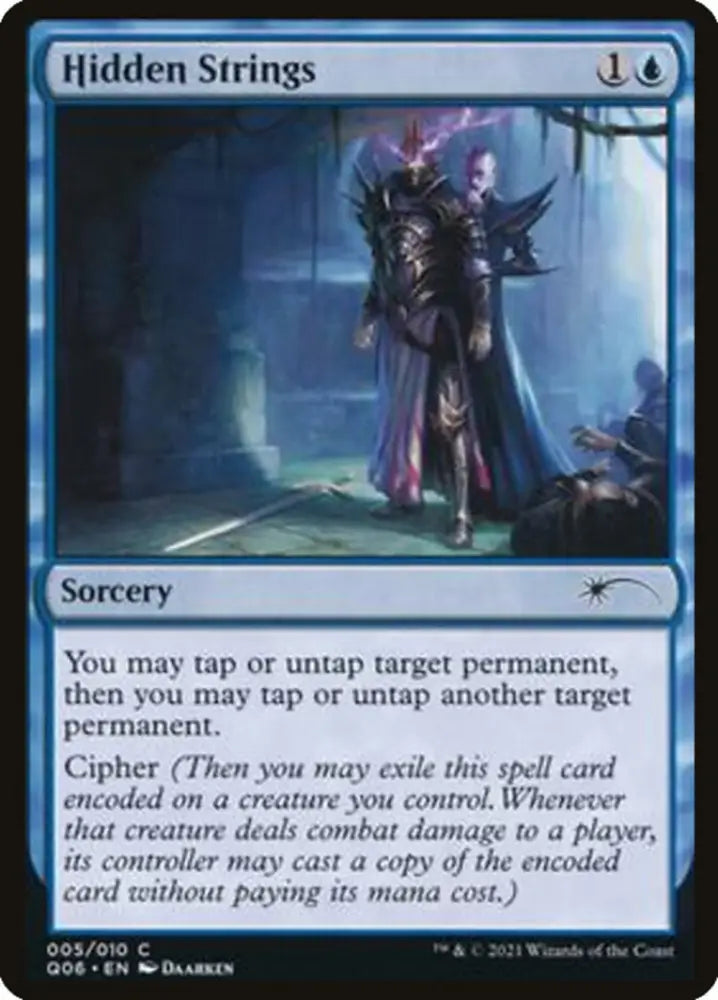 Hidden Strings [Pioneer Challenger Decks 2021] - MTG Single