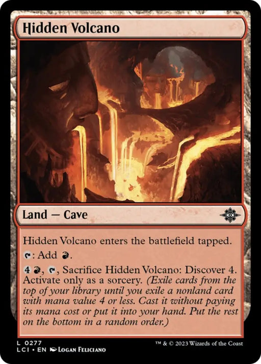 Hidden Volcano [The Lost Caverns of Ixalan] - MTG Single