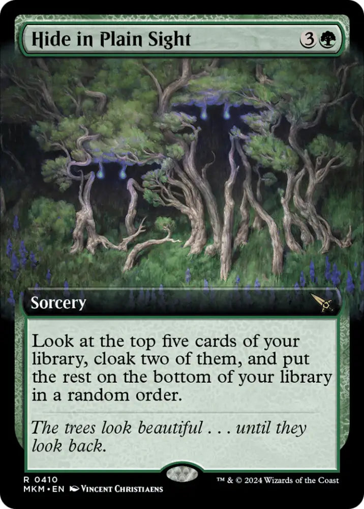 Hide in Plain Sight (Extended Art) [Murders at Karlov Manor] - MTG Single
