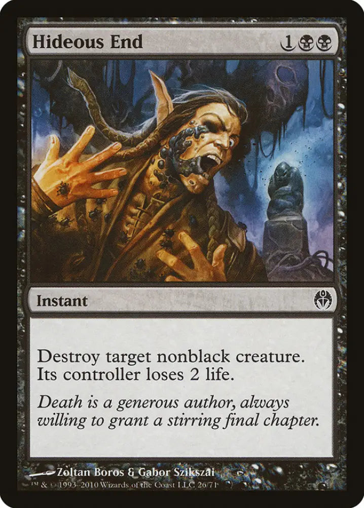 Hideous End [Duel Decks: Phyrexia vs. the Coalition] - MTG Single