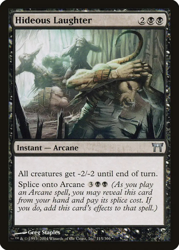 Hideous Laughter [Champions of Kamigawa] - MTG Single