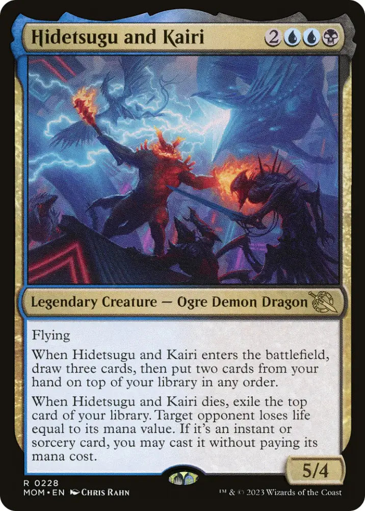 Hidetsugu and Kairi [March of the Machine] - MTG Single