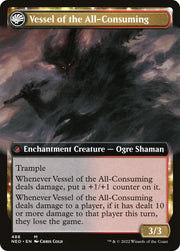 Hidetsugu Consumes All // Vessel of the All-Consuming (Extended Art) [Kamigawa: Neon Dynasty] - MTG Single