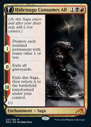 Hidetsugu Consumes All // Vessel of the All-Consuming [Kamigawa: Neon Dynasty] - MTG Single