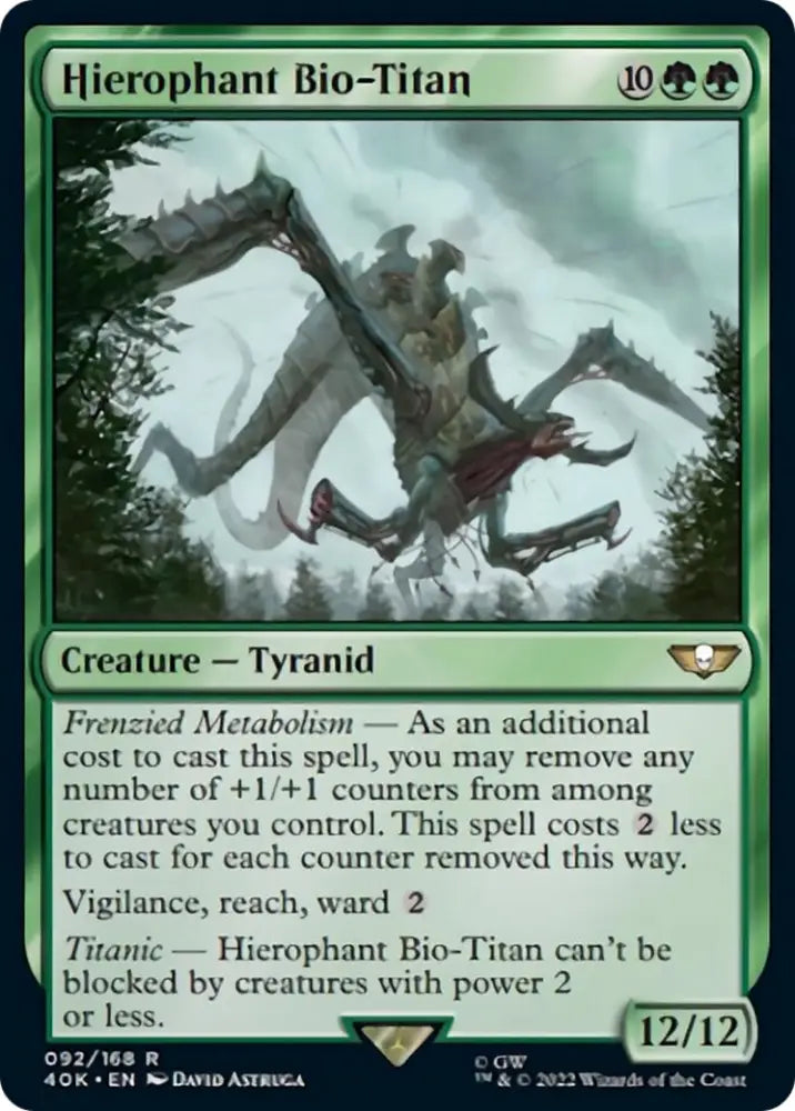Hierophant Bio-Titan [Warhammer 40,000] - MTG Single