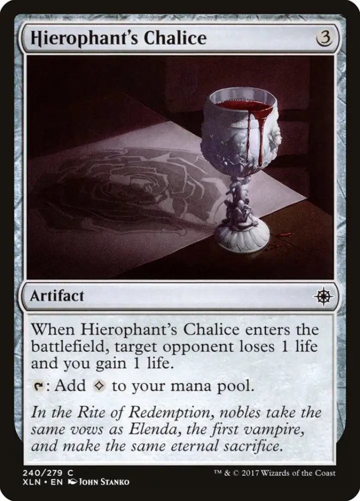 Hierophant’s Chalice [Ixalan] - MTG Single