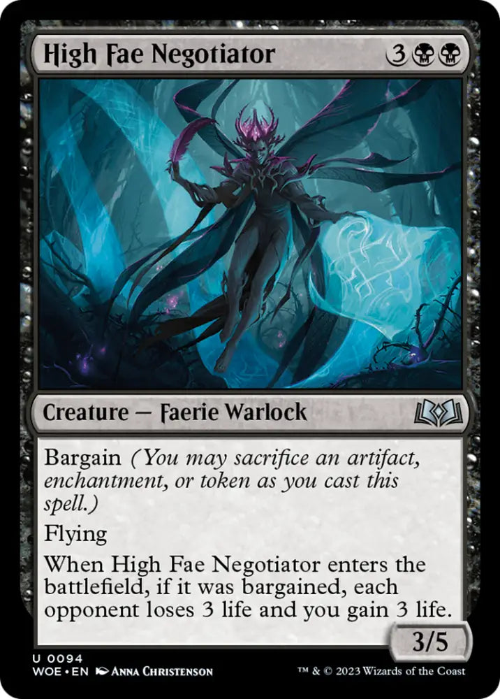 High Fae Negotiator [Wilds of Eldraine] - MTG Single