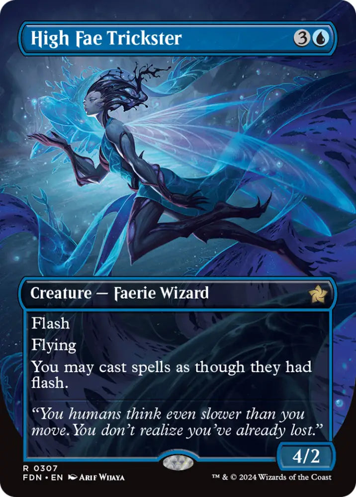 High Fae Trickster (Borderless) [Foundations] - MTG Single