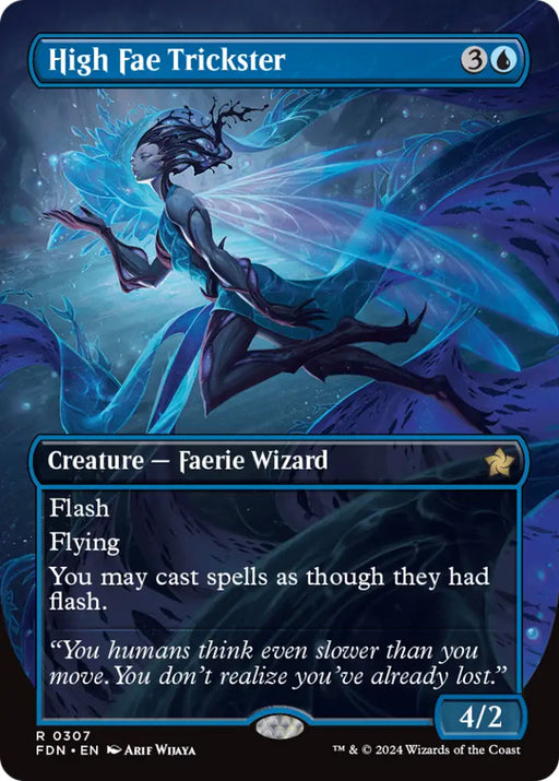 High Fae Trickster (Borderless) [Foundations] - MTG Single
