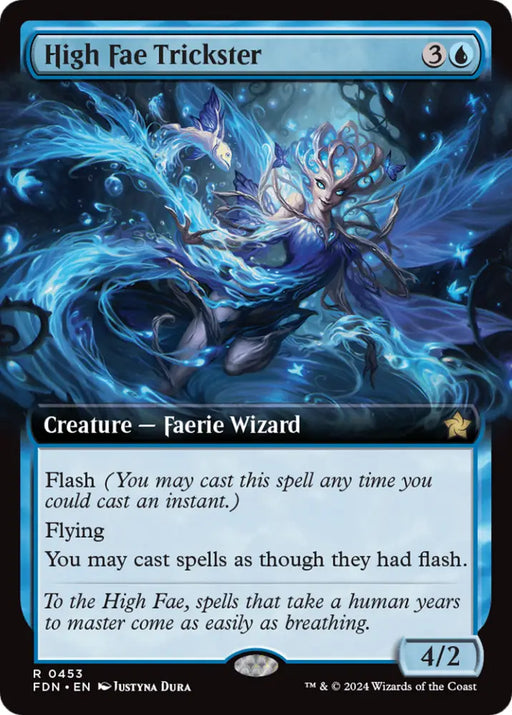 High Fae Trickster (Extended Art) [Foundations] - MTG Single