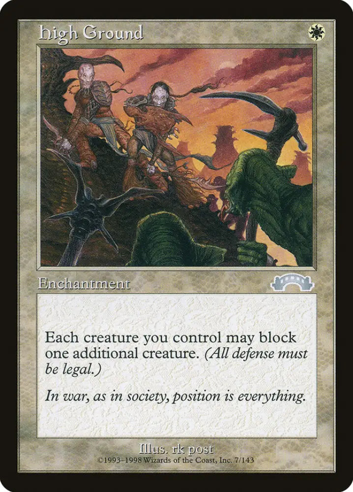 High Ground [Exodus] - MTG Single