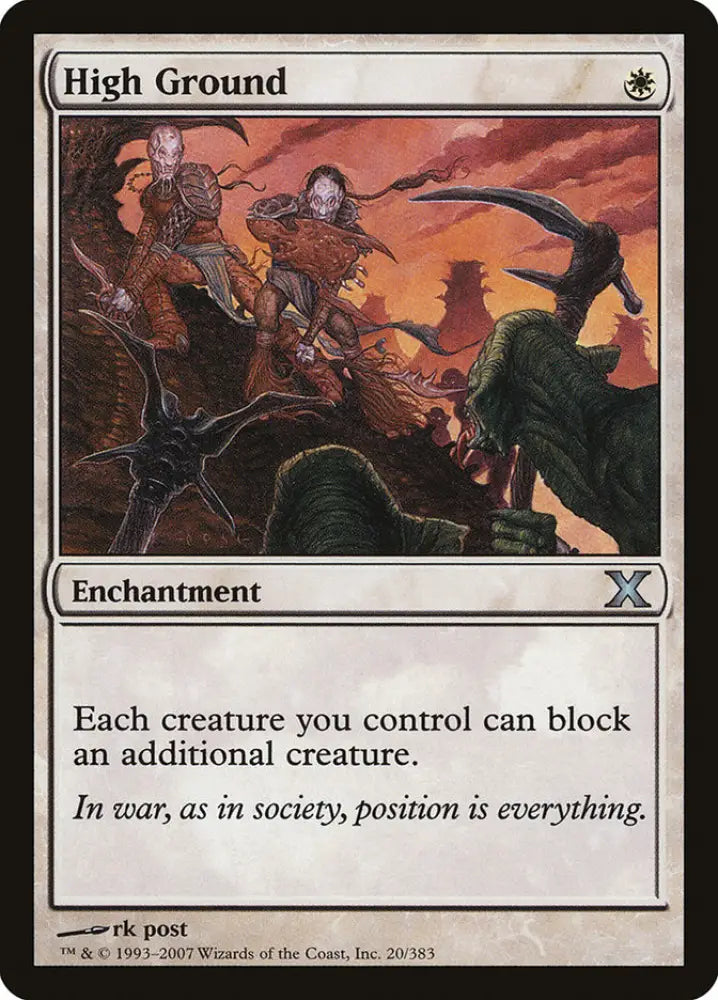 High Ground [Tenth Edition] - MTG Single