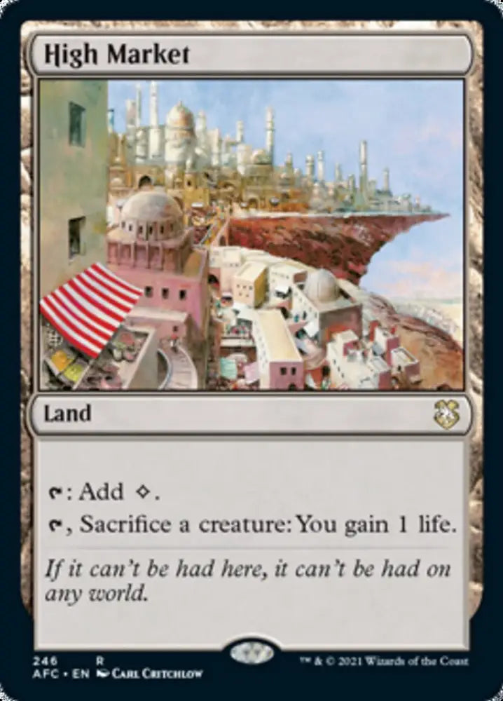 High Market [Dungeons & Dragons: Adventures in the Forgotten Realms Commander] - MTG Single