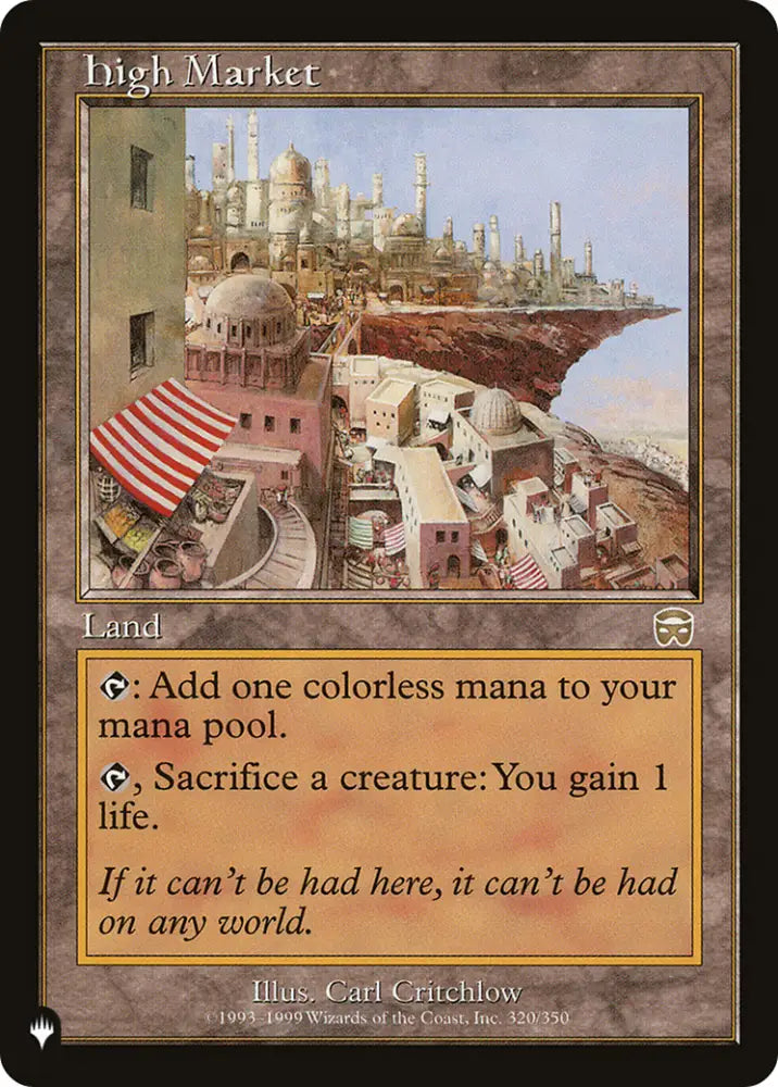 High Market [The List] - MTG Single